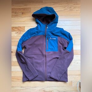 Cotopaxi Hooded Zip Up Fleece